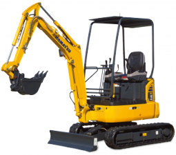 Mini-graafmachines Komatsu PC18MR-3