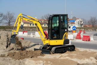 Mini-graafmachines Komatsu PC26MR-3