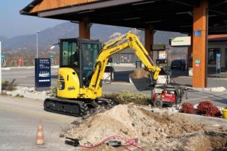 Mini-graafmachines Komatsu PC26MR-3