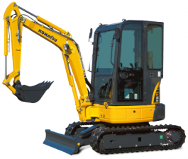 Mini-graafmachines Komatsu PC26MR-3