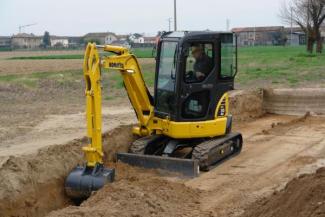 Mini-graafmachines Komatsu PC30-7