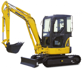 Mini-graafmachines Komatsu PC30MR-3