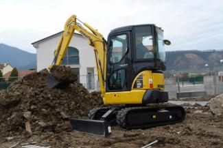 Mini-graafmachines Komatsu PC35MR-2