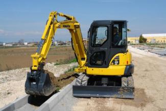 Mini-graafmachines Komatsu PC45-1