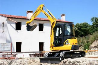 Mini-graafmachines Komatsu PC55MR-3