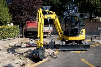 Mini-graafmachines Komatsu PC55MR-3
