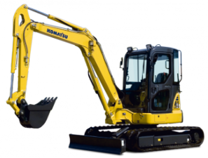 Mini-graafmachines Komatsu PC55MR-3