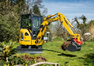 Mini-graafmachines Komatsu PC24MR-5