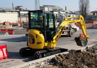 Mini-graafmachines Komatsu PC26MR-3