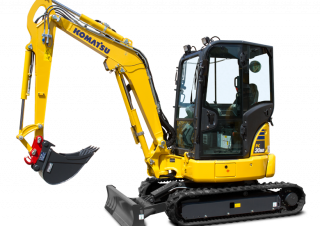 Mini-graafmachines Komatsu PC30MR-5