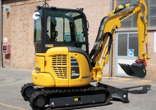 Mini-graafmachines Komatsu PC30MR-5