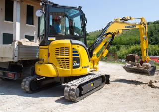 Mini-graafmachines Komatsu PC35MR-5