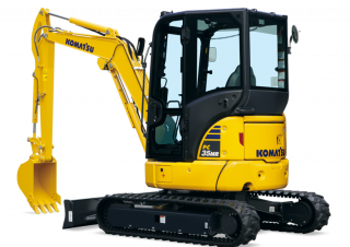 Mini-graafmachines Komatsu PC35MR-5