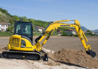 Mini-graafmachines Komatsu PC55MR-5E0