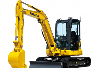 Mini-graafmachines Komatsu PC55MR-5E0