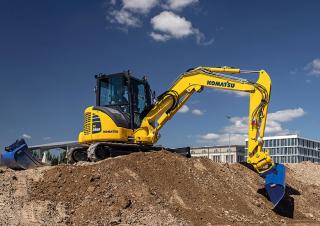 Mini-graafmachines Komatsu PC58MR-5E0
