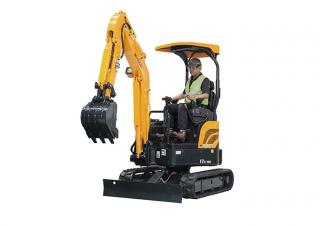 Mini-graafmachines Hyundai R17Z-9A