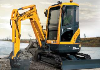 Mini-graafmachines Hyundai R25Z-9A