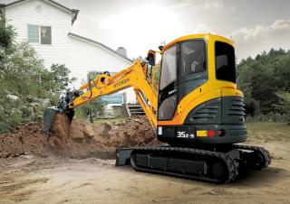 Mini-graafmachines Hyundai R35Z-9A