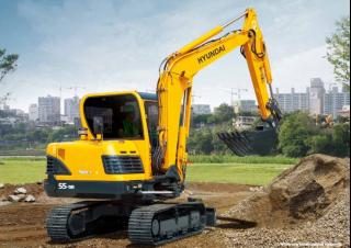 Mini-graafmachines Hyundai R55-9A