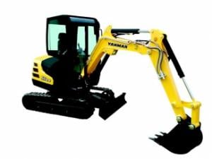 Mini-graafmachines Yanmar SV 26 CR