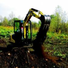 Mini-graafmachines Yanmar SV 26 CR