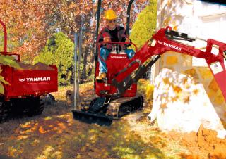 Mini-graafmachines Yanmar SV08-1C