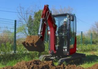 Mini-graafmachines Yanmar SV17VT