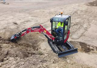 Mini-graafmachines Yanmar SV22 