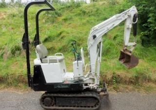 Mini-graafmachines Takeuchi TB 007