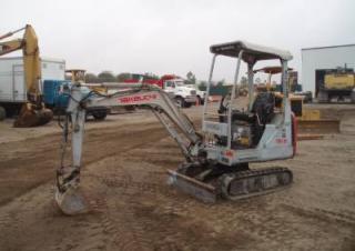Mini-graafmachines Takeuchi TB 015 S