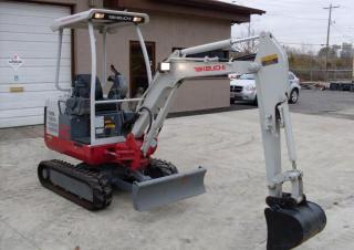 Mini-graafmachines Takeuchi TB 016 S