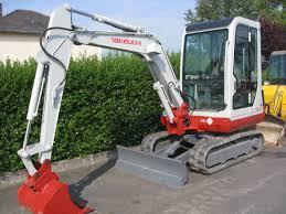 Mini-graafmachines Takeuchi TB 125