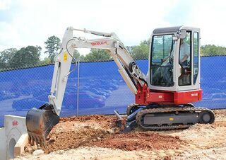 Mini-graafmachines Takeuchi TB 138 FR