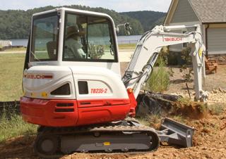 Mini-graafmachines Takeuchi TB 235-2