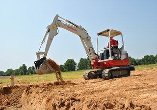 Mini-graafmachines Takeuchi TB 235