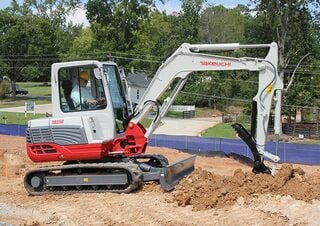 Mini-graafmachines Takeuchi TB 250