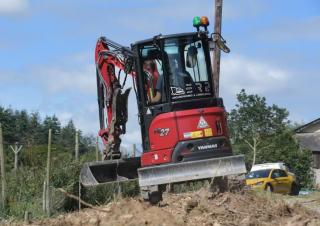 Mini-graafmachines Yanmar ViO27LW-6 