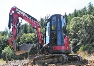 Mini-graafmachines Yanmar ViO27LW-6 