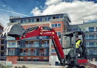 Mini-graafmachines Yanmar ViO33-6 