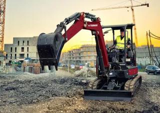 Mini-graafmachines Yanmar ViO33-6 
