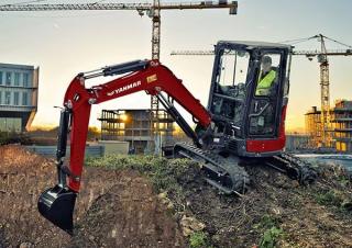 Mini-graafmachines Yanmar ViO38-6 