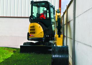 Mini-graafmachines Yanmar VIO 38 UCR