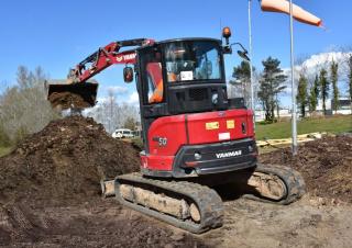 Mini-graafmachines Yanmar ViO50-6B