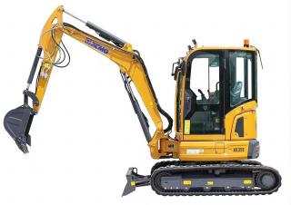 Mini-graafmachines XCMG XE35E Cabin 