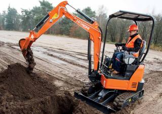 Mini-graafmachines Hitachi ZX19U-5
