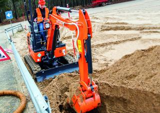 Mini-graafmachines Hitachi ZX19U-5