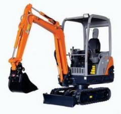 Mini-graafmachines Hitachi ZX 18