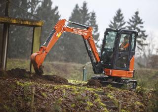 Mini-graafmachines Hitachi ZX26U-5