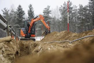 Mini-graafmachines Hitachi ZX33U-5A